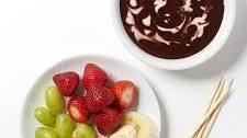 Dark Chocolate-Coconut Fondue