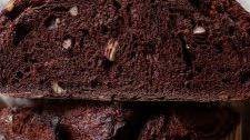 Dark Chocolate Sourdough Bread with Honey and Pecans