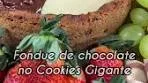Decadent Chocolate Fondue with Giant Cookies