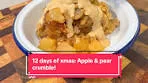 Delicious Apple and Pear Crumble Recipe