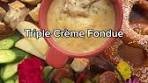 Delicious French Triple Cream Cheese Fondue Recipe