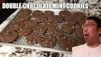 Double Chocolate Mint Cookies