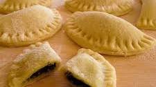 Dumplings (pierogi) with spinach