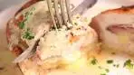 Easy Baked Ham & Cheese Stuffed Chicken // Real Housemoms