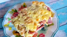 Easy Ham and Cheese Breakfast Casserole