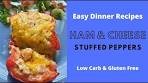 Easy Ham & Cheese Stuffed Pepper Recipe