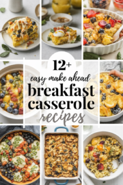 12+ Quick Make-Ahead Breakfast Casserole Recipes to Start Your Day Right! easy-make-ahead-breakfast-casserole-recipes-ddddd-57146