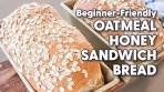 Easy Oatmeal Honey Bread | Perfect for Sandwiches