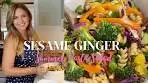 Easy Sesame Ginger Pasta Salad | Perfect Summer BBQ Side!