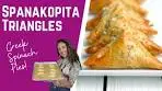 EASY SPANAKOPITA TRIANGLES (MINI GREEK SPINACH ...