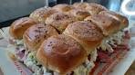 EASY SUPER BOWL READY ITALIAN SLIDERS