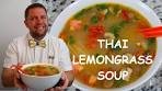 Easy Thai Lemongrass Chicken and Rice Noodle Soup