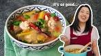 Easy TOM YUM CHICKEN Soup Recipe
