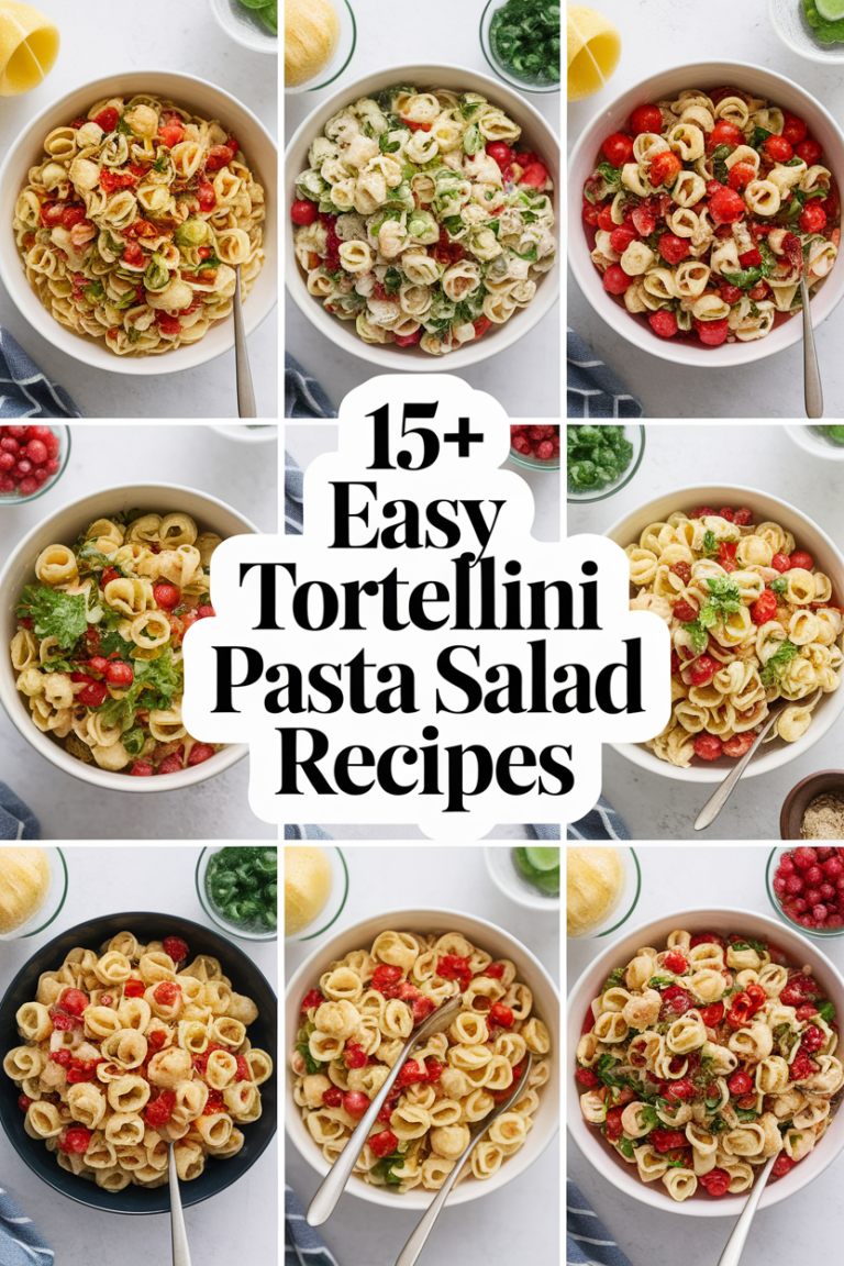 18+ Amazing Tortellini Salad Recipes You’ll Want to Make for Every ...
