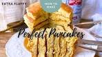 Extra Fluffy Banana Pancakes || Soft and tender!