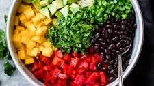 Fiesta Mango Black Bean Quinoa Salad