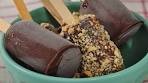 Frozen Chocolate Banana Pops Recipe Demonstration ...
