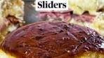Garlic Butter Ham and Cheese Sliders Recipe