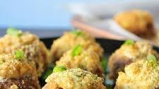 Garlic Cream Cheese Stuffed Mushrooms