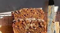 Glazed Cinnamon Roll Bread (gluten-free quick bread)