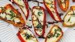 Goat Cheese Stuffed Mini Peppers | Walder Wellness, RD