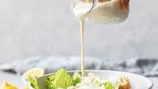 Greek Yogurt Caesar Salad Dressing