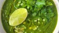 Green Garlic Ginger Chicken and Rice Soup