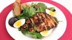 Grilled Chicken Caesar Salad Recipe - Laura Vitale - Laura in ...