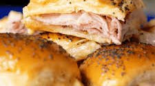 Grilled Ham and Cheese Sliders