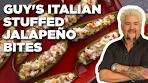 Guy Fieri's Italian Stuffed Jalapeños | Guy's Big Bite | Food ...