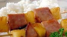 Ham and Pineapple Kabobs