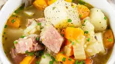 Ham and Potato Soup (Without Milk)