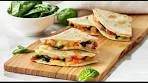 Ham and Spinach Quesadillas