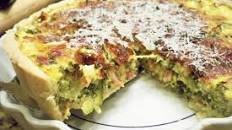 Ham and Vegetable Non-Traditional French Quiche
