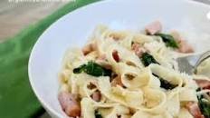 Ham Spinach Pasta Recipe
