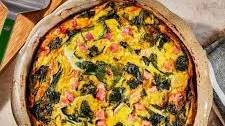 Ham & Spinach Quiche