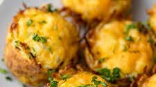 Hash Brown Egg Nests