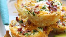 Hash Brown Egg Nests with Avocado