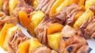 Hawaiian Ham and Pineapple Skewers