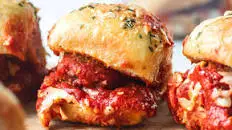 Hawaiian Roll Meatball Sliders