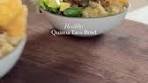 Healthy quinoa taco bowl✨ Quinoa:▪️1 Cup Quinoa, rinsed ...