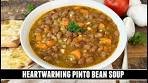 Heartwarming Pinto Bean Soup | Quick & EASY One-Pot Recipe