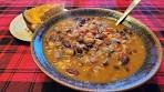 Hearty Country Ham and 3 Bean Soup - Real Cowboy Soup ...