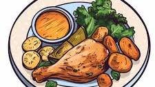 Heavenly Herb-Infused Roasted Chicken