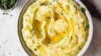 Herb and Garlic Mashed Potatoes!
