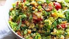 Herbed Quinoa Garden Veggie Salad