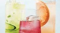 Hibiscus-Ginger Spritz