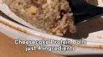 High Protein Cheesecake Balls Recipe