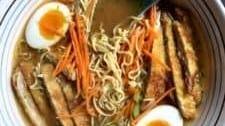 Homemade Chicken Noodle Soup (With a Ramen Twist)