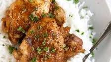 Honey Mustard Chicken Thighs Recipe (Instant Pot)